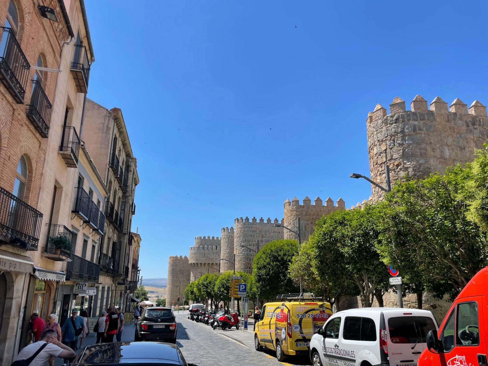 El Balcon De La Muralla Ávila Buitenkant foto